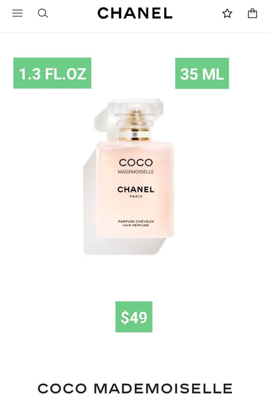 COCO MADEMOISELLE Hair Perfume