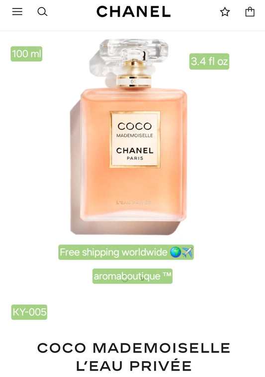 COCO MADEMOISELLE L’EAU PRIVÉE