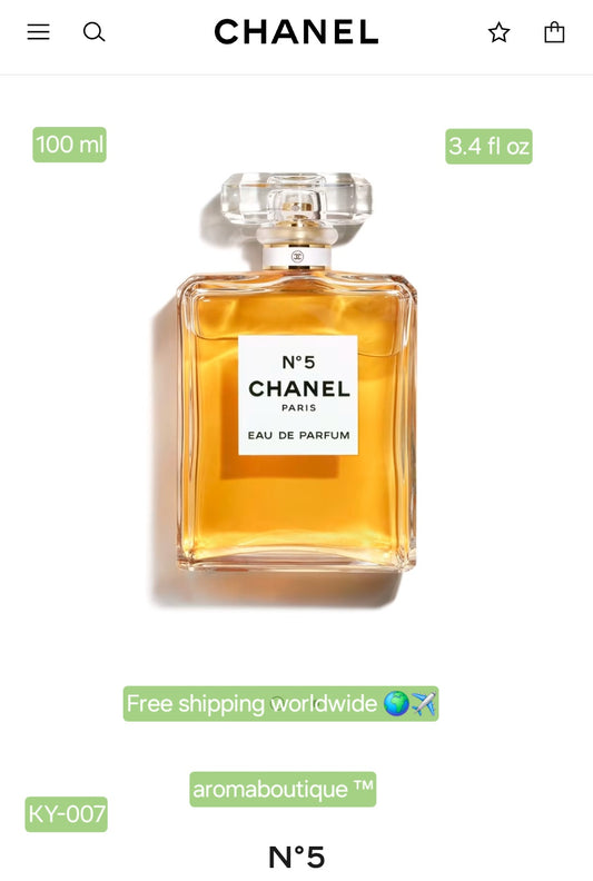 Chanel No.5 Eau Premiere Spray (Yellow)100ml/3.4 fl.oz